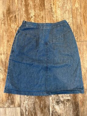 Orvis Indigo Denim Mini Skirt